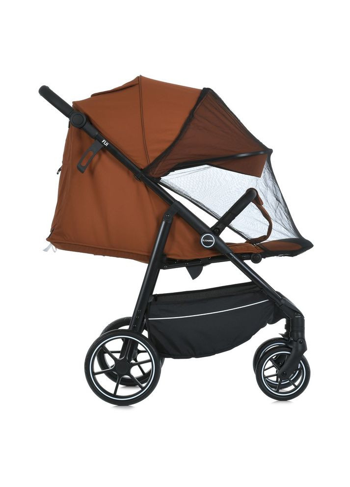 Коляска детская FIJI Ginger Orange прогулочная с москитной сеткой и чехлом на Оранжевая (ME 1113-2) El Camino (334003798)