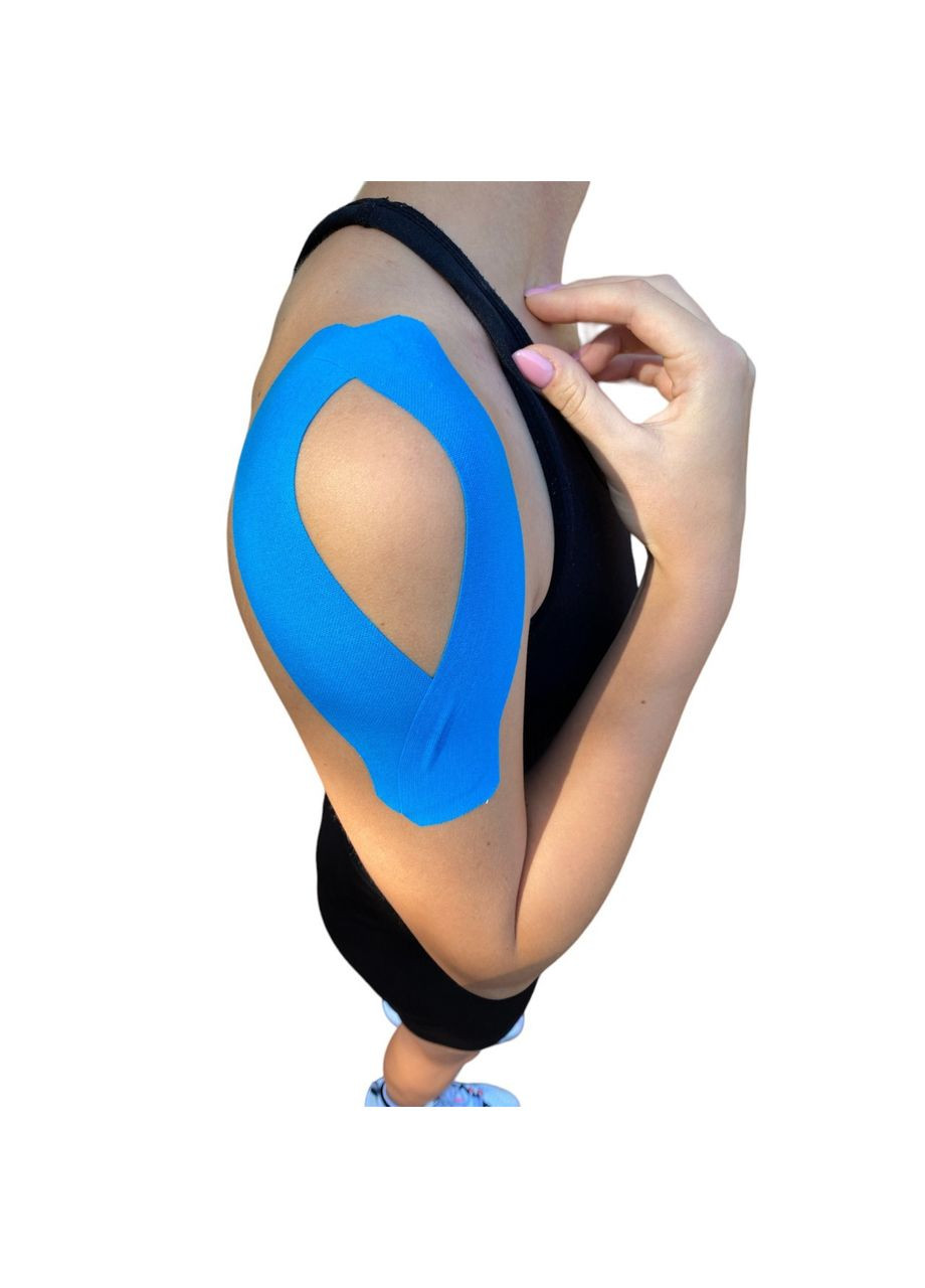 Кінезіо тейп чорний 5 см х 5 м HWL505-Black ( ) SNS (316141649)