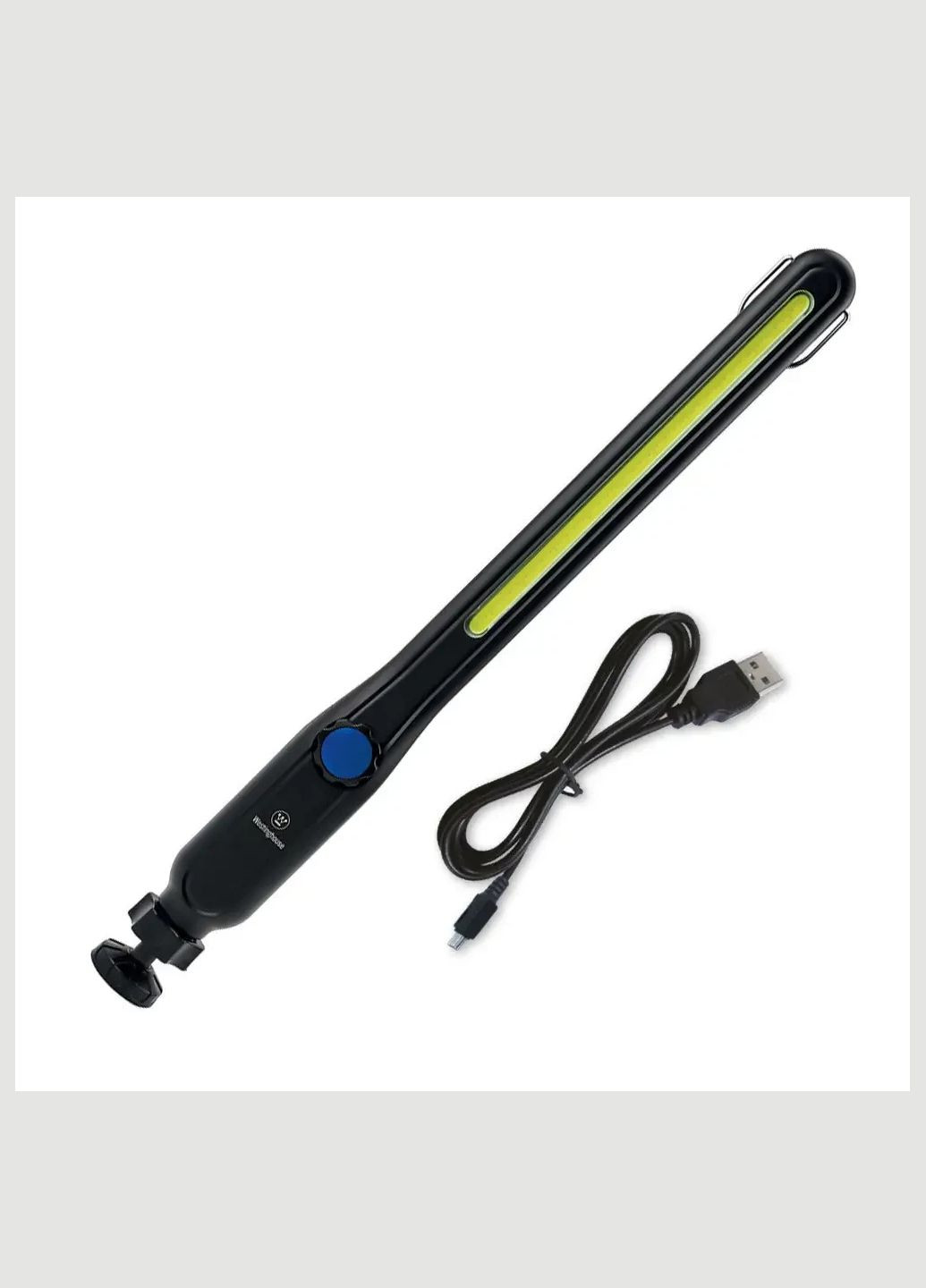 Фонарь ручной перезаряжаемый 5Вт COB с кабелем Мicro USB черный 375х36х32.5 мм Westinghouse (301340359)