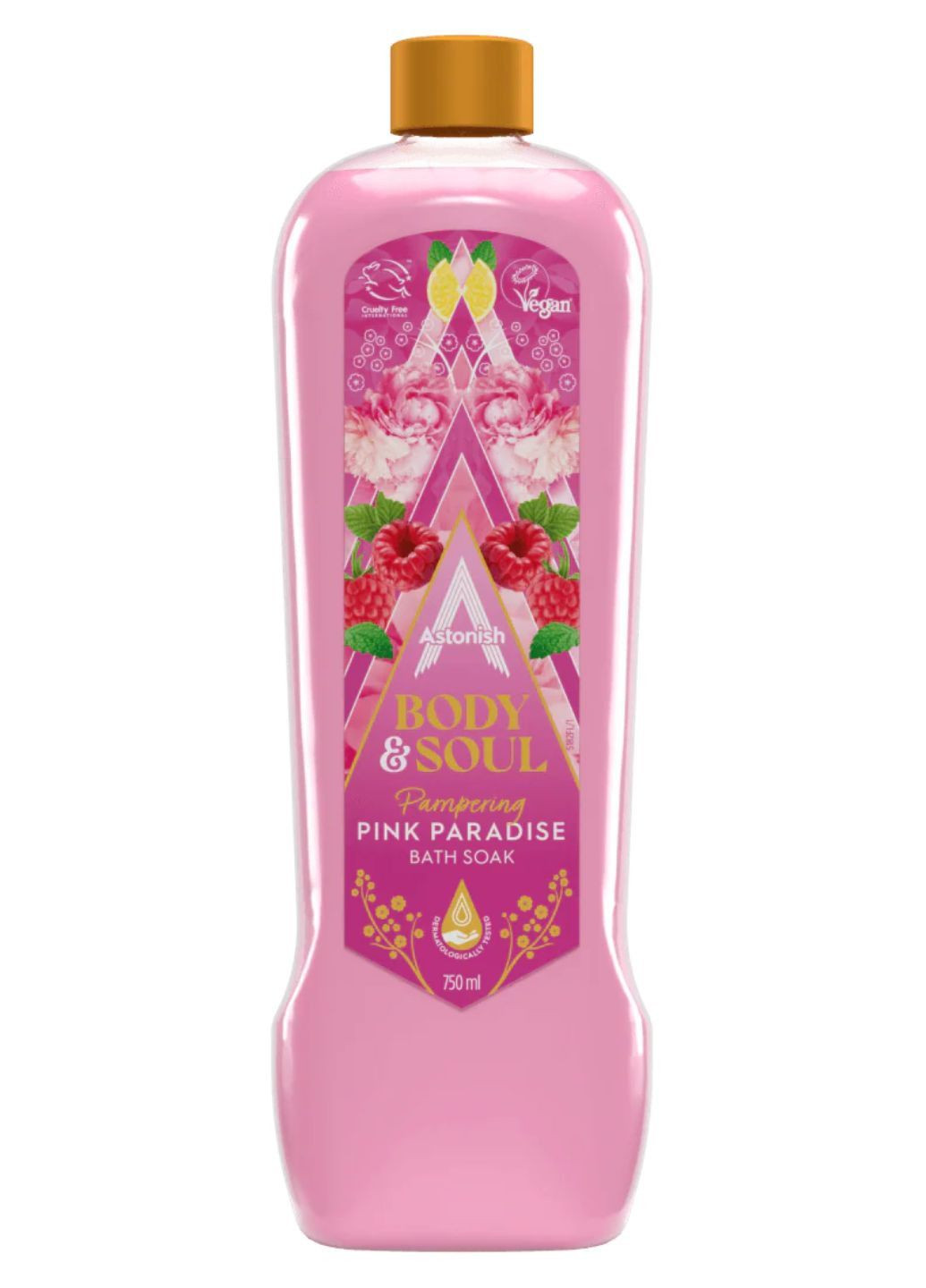 Пена для ванны Body & Soul Pampering Pink Paradise 750 мл Astonish (275805299)