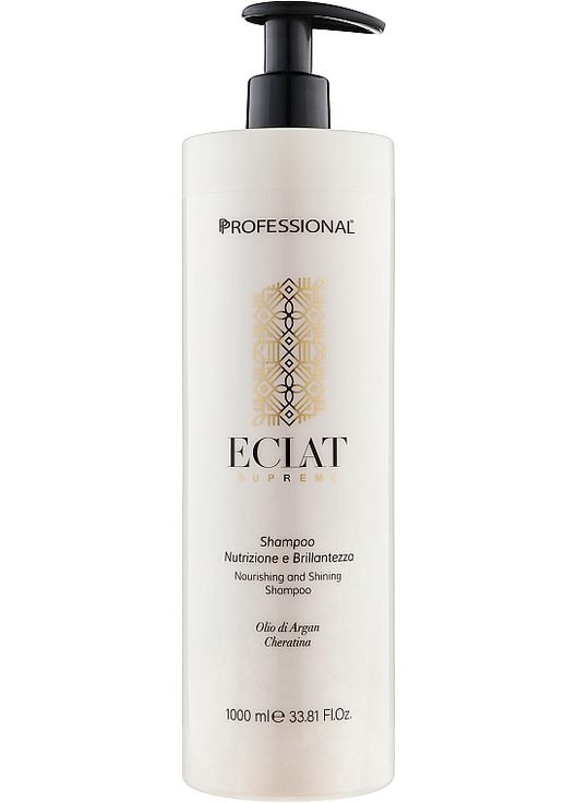 Живильний шампунь для волосся Eclat Supreme Shampoo 1000ml (950721-72076) Professional (368630318)