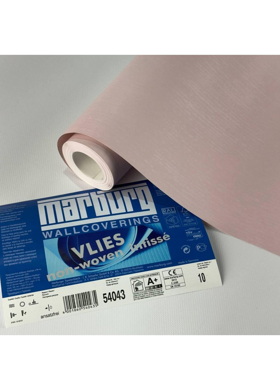 Шпалери вінілові на флізеліновій основі 54043 (0.53), рулон 10 м MARBURG (371776047)