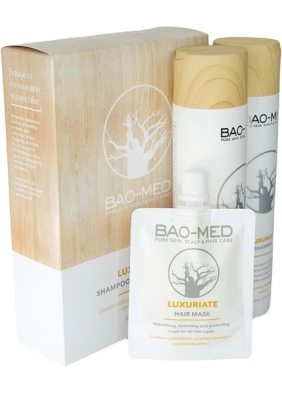 Набір - Bao Med Luxuriate (shm/250 ml + cond/250 ml + mask/30 ml) Набор (2-1225758) Bao-Med (380141147)