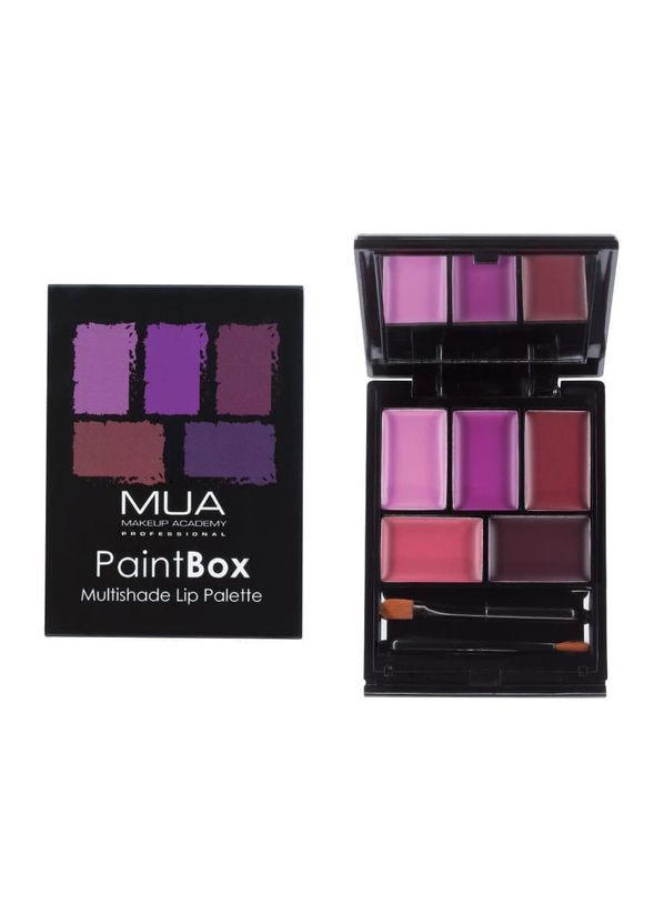 Палетка для губ MUA Paint Box - Imperial Plums MUA Makeup Academy (301417125)