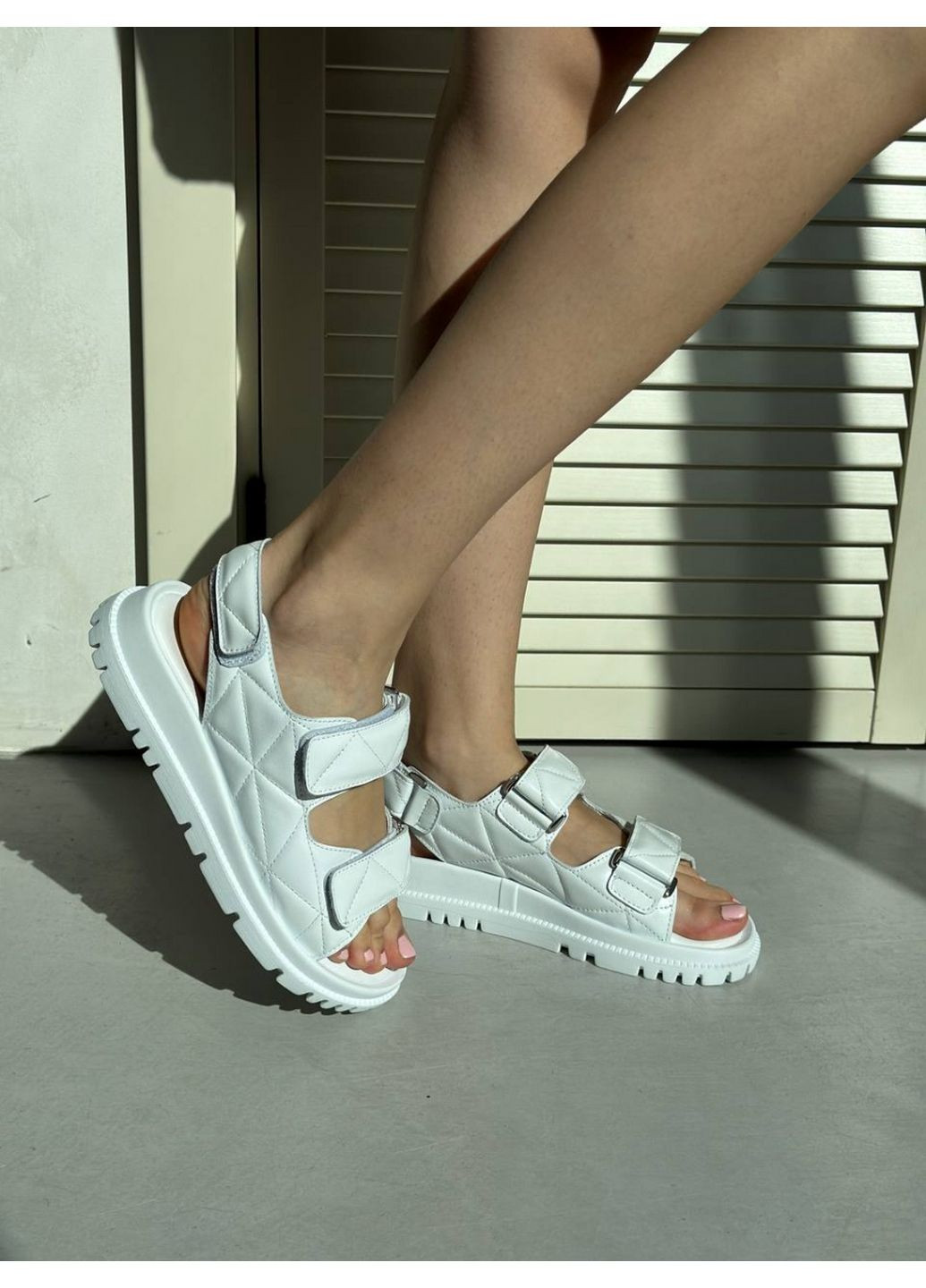 Жіночі шкіряні босоніжки (6603-1) VZUTIK (296261013)