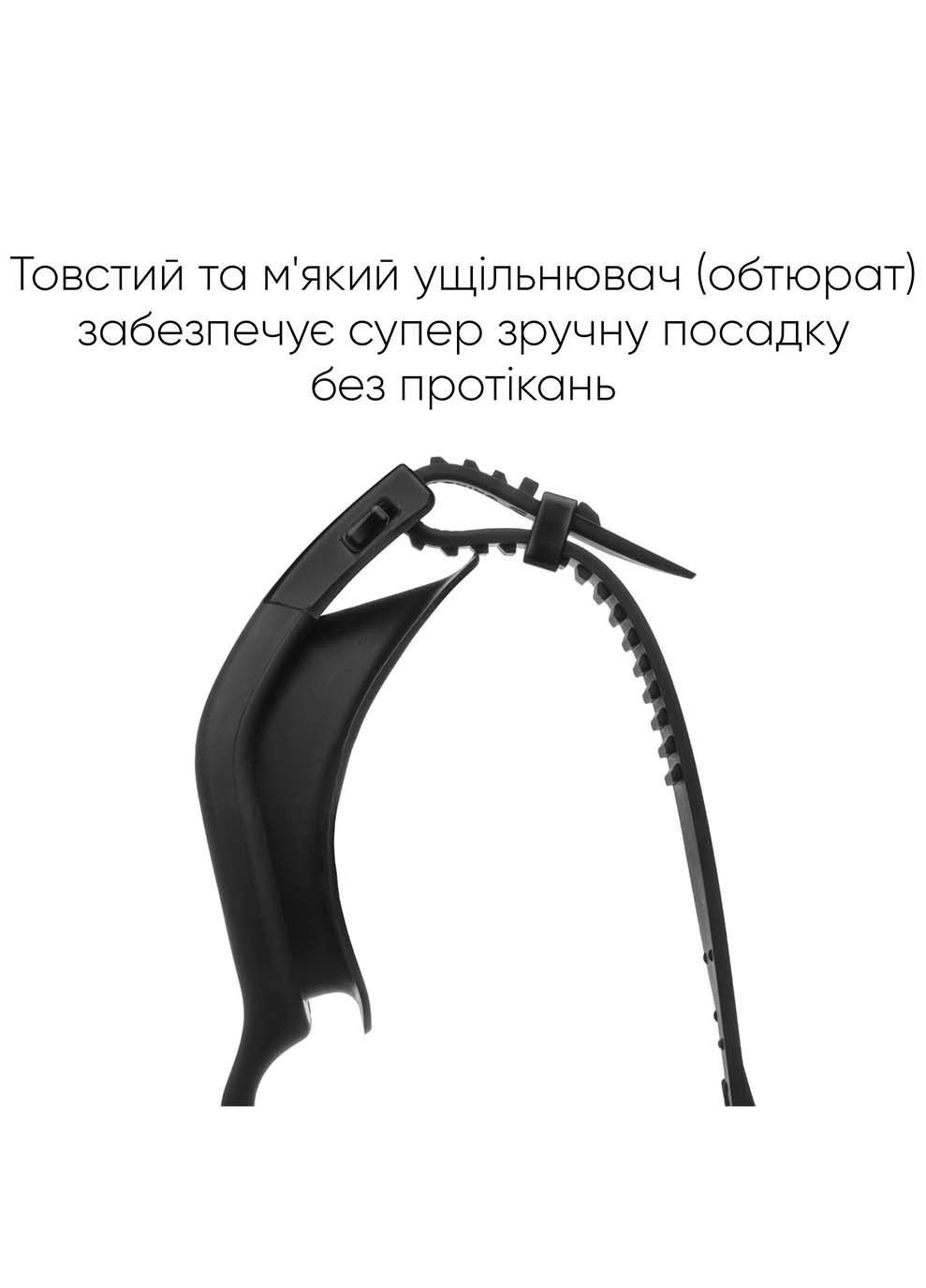 Очки для плавания Sangan Уни Anti-fog Черный Renvo (333956773)