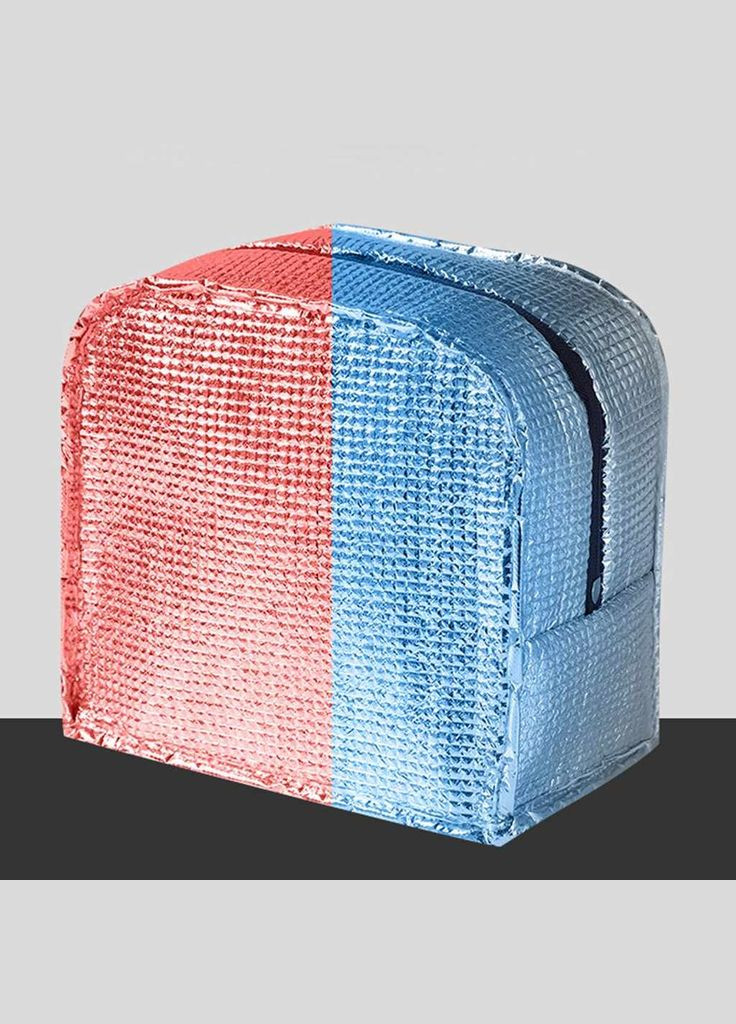 Набор для еды с собой - пластиковый ланч бокс с приборами и термосумка LIFE 1400 мл, бирюзовый More (317253927)