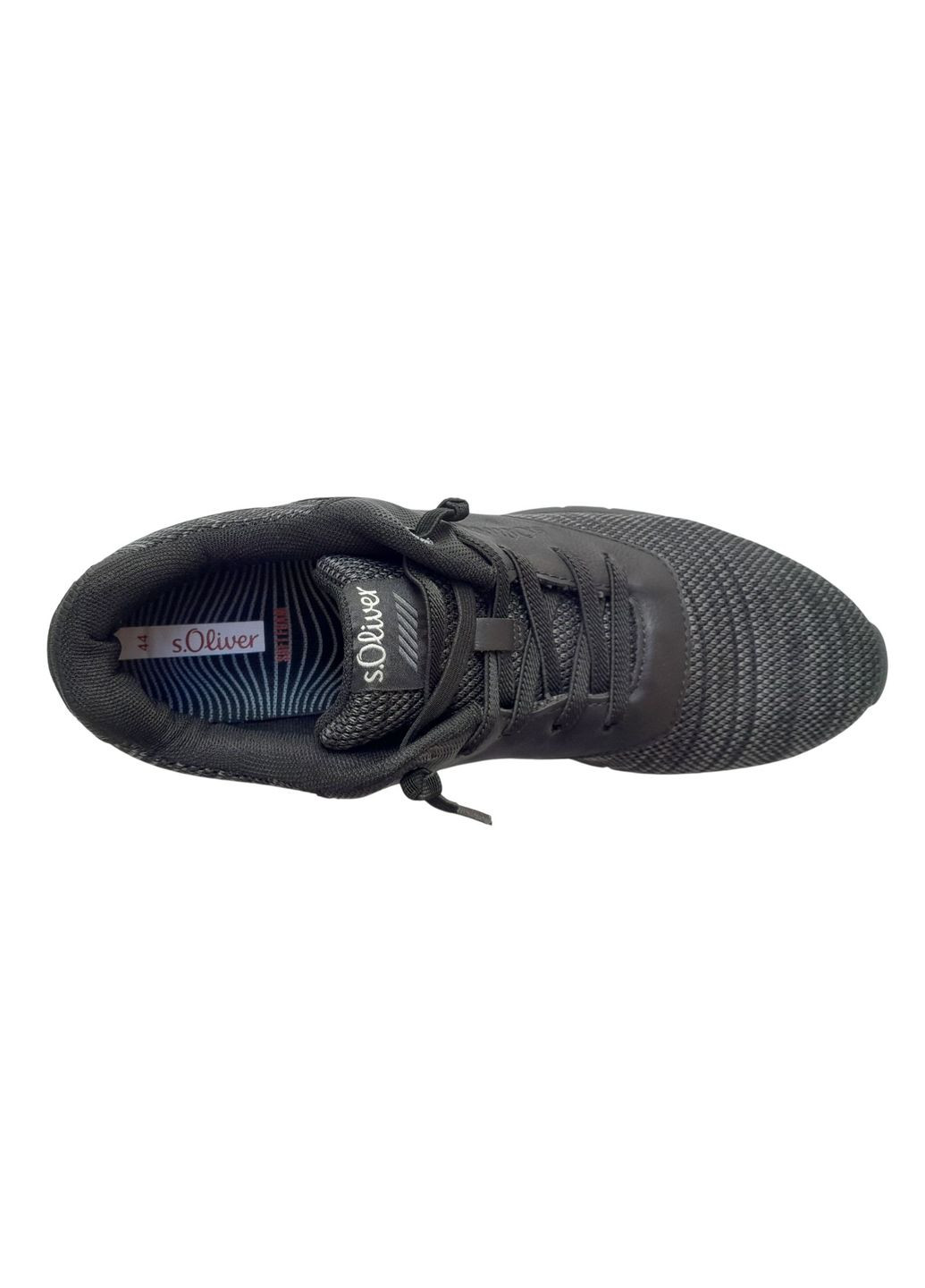Черные всесезонные кроссовки мужские S.Oliver