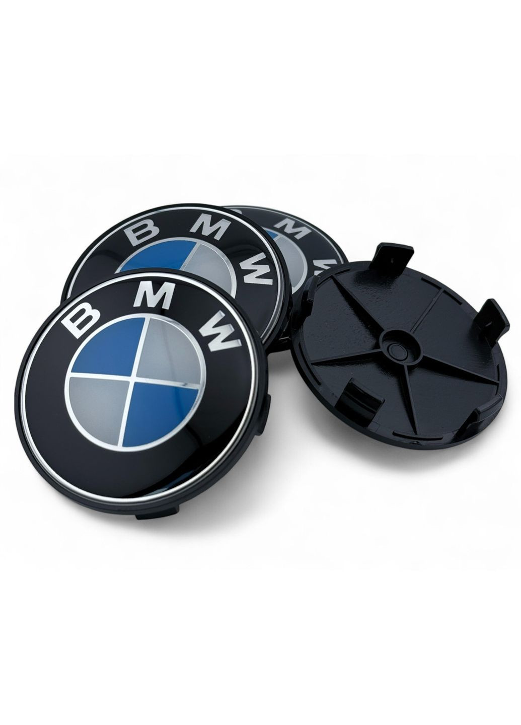 Ковпачок в диски БМВ заглушка для дисків 68/64 мм Синім логотипом (1 шт.) BMW (354698564)
