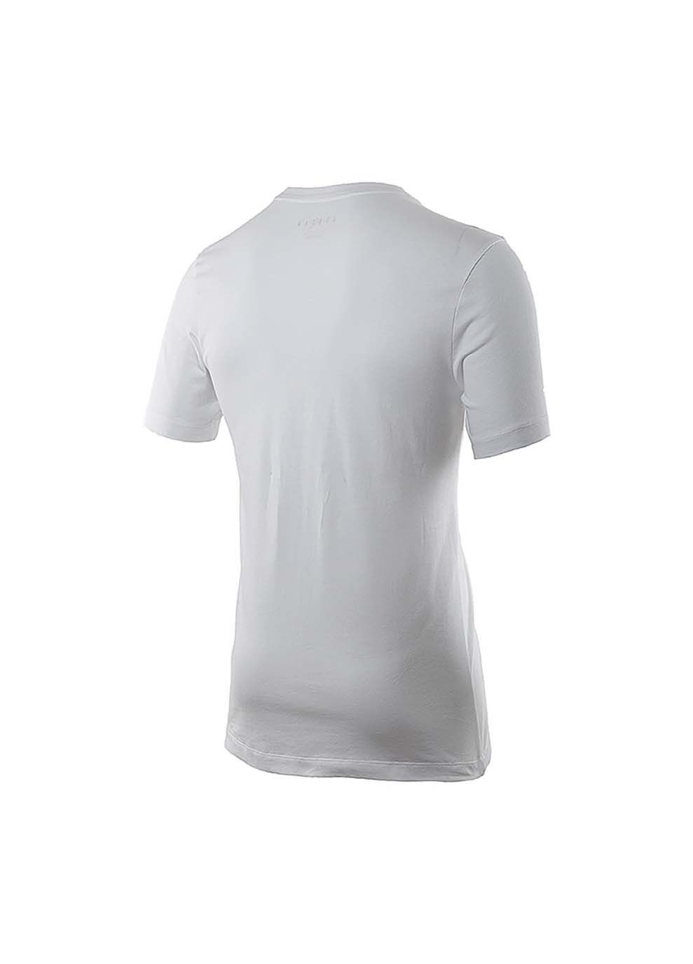 Біла чоловіча футболка mjumpman emb ss crew білий Jordan