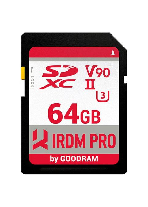 Memory card SD 64Gb IRDM PRO SDXC V90 UHSII U3 Retail Goodram (314835417)