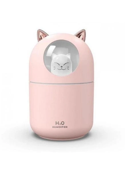 Увлажнитель воздуха Котик Humidifier H2O Cat USB Диффузор с подсветкой – ночником, 300мл Digital 52172/00 (402473666)