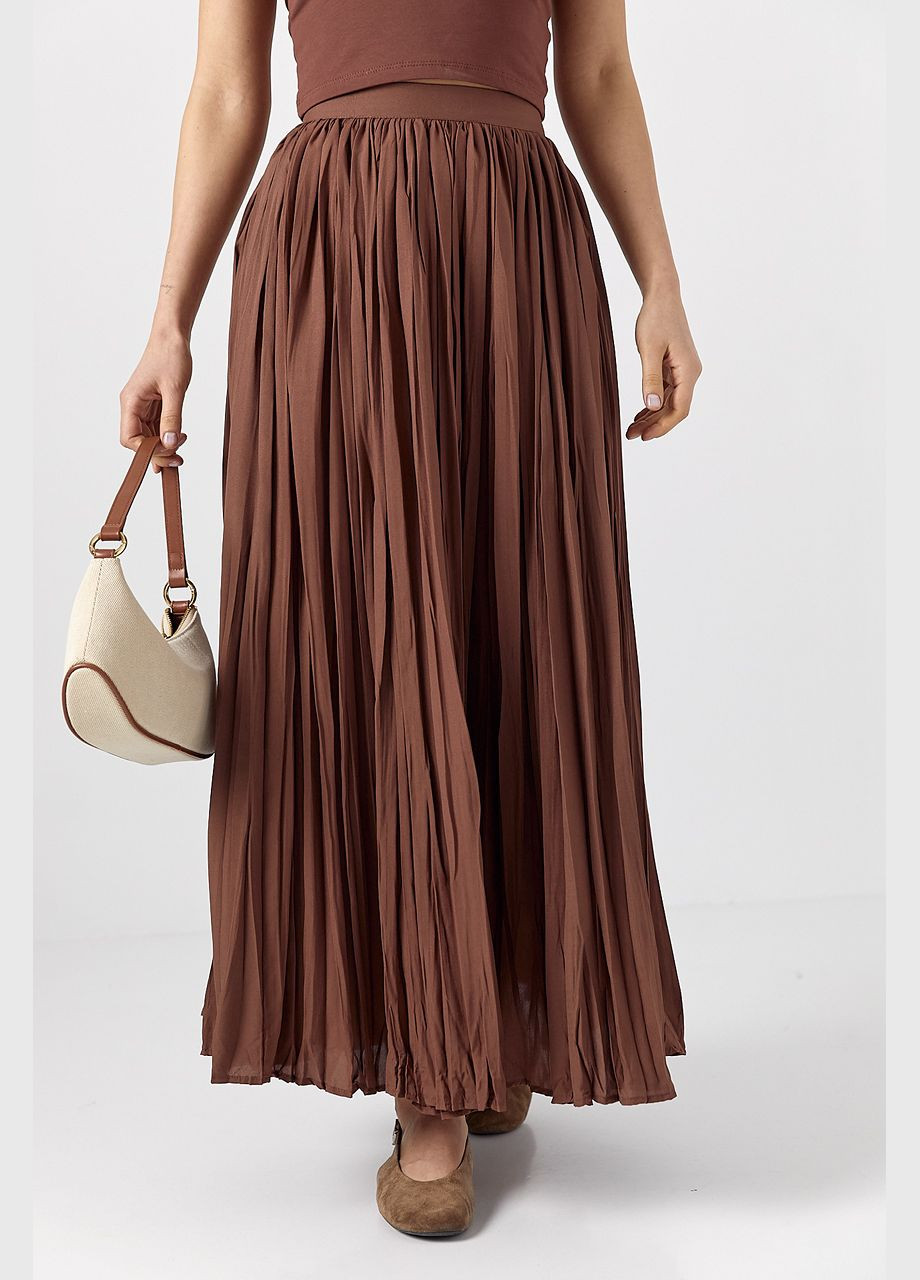 Плісована спідниця максі Lurex (322343088)