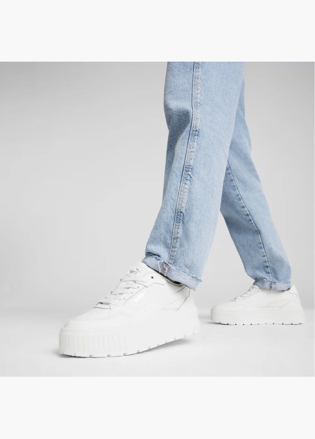 Кроссовки женские Karmen Ii Idol Sneakers White 397461-02 Puma белые (333651718)