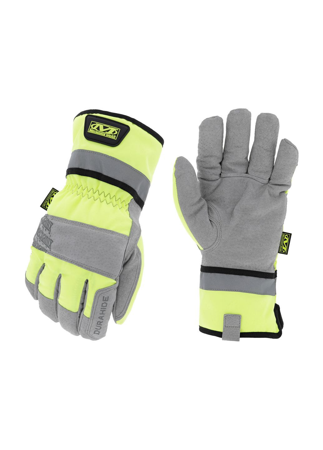 Перчатки тактические зимние Mechanix® Coldwork™ Hi-Viz Canvas Gauntlet Gloves High-Vis Yellow Mechanix Wear (315823105)