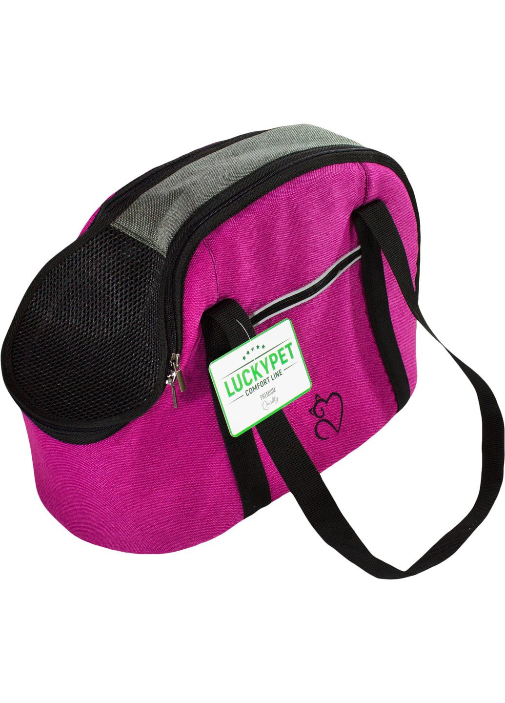 Сумка-переноска №0 Loris, Фуксія (4820224219172) Lucky Pet (279571238)