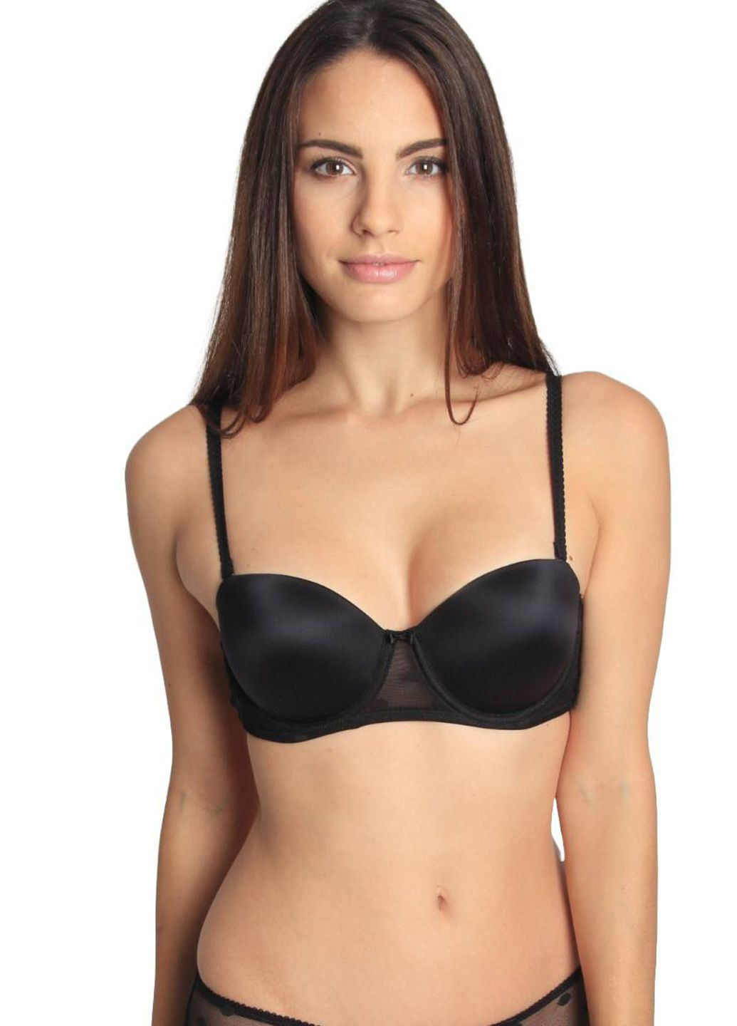 Чёрный бюстгальтер Sassa