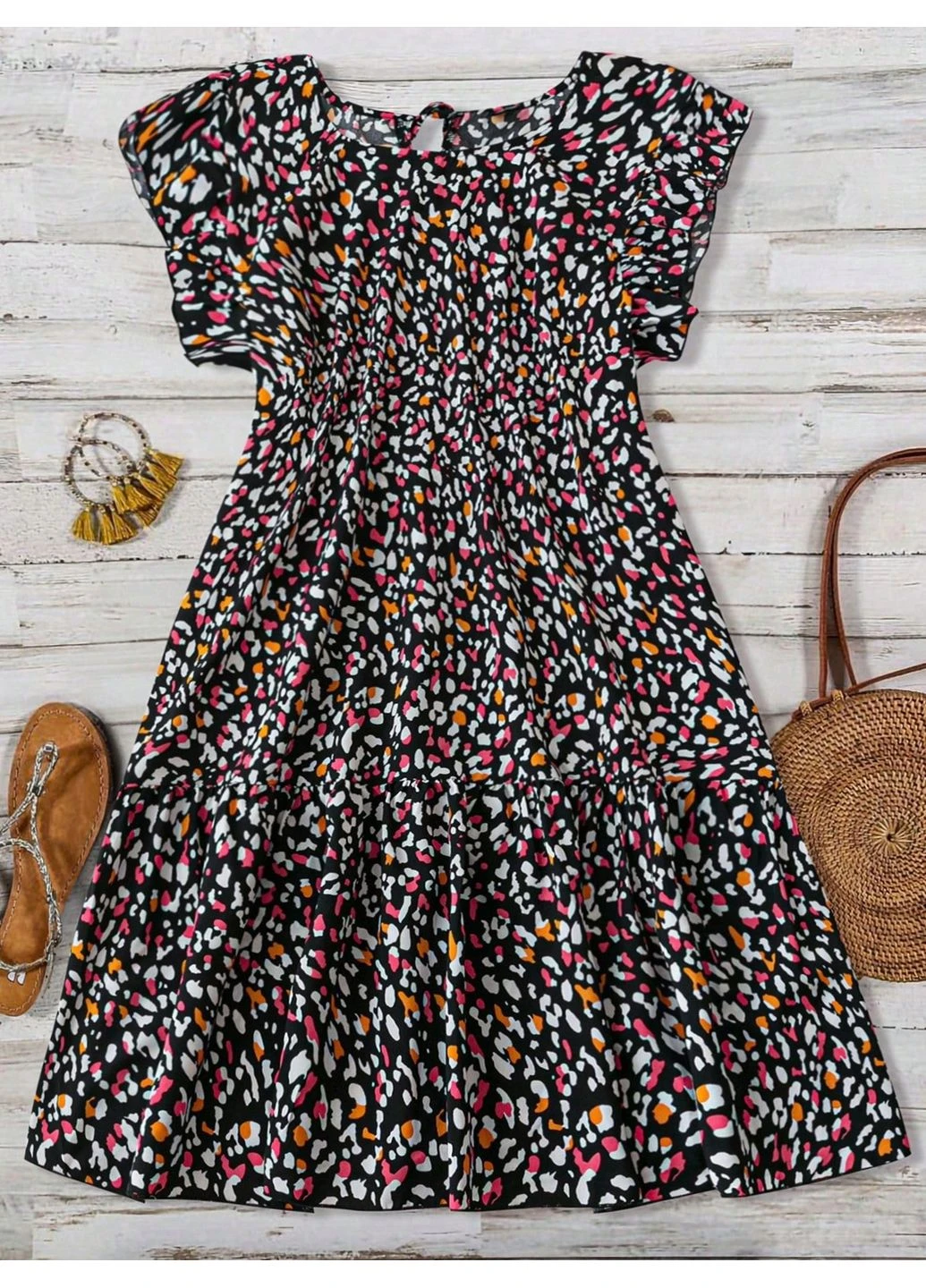 Чорна сукня SHEIN
