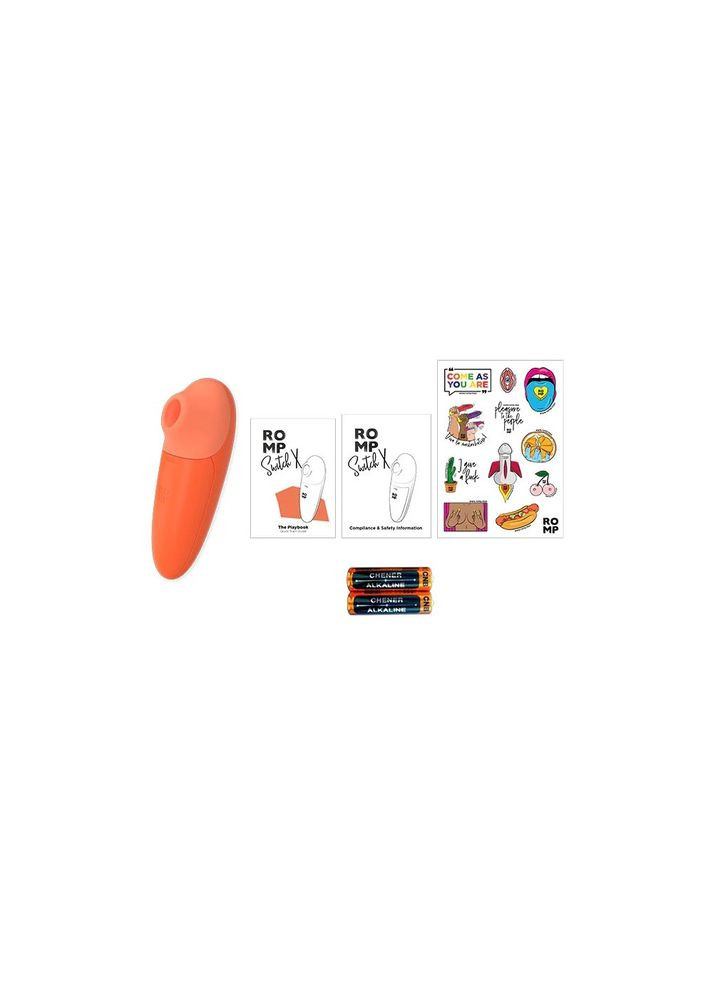 Вакуумний стимулятор клітора Switch X, помаранчевий Romp (331169717)