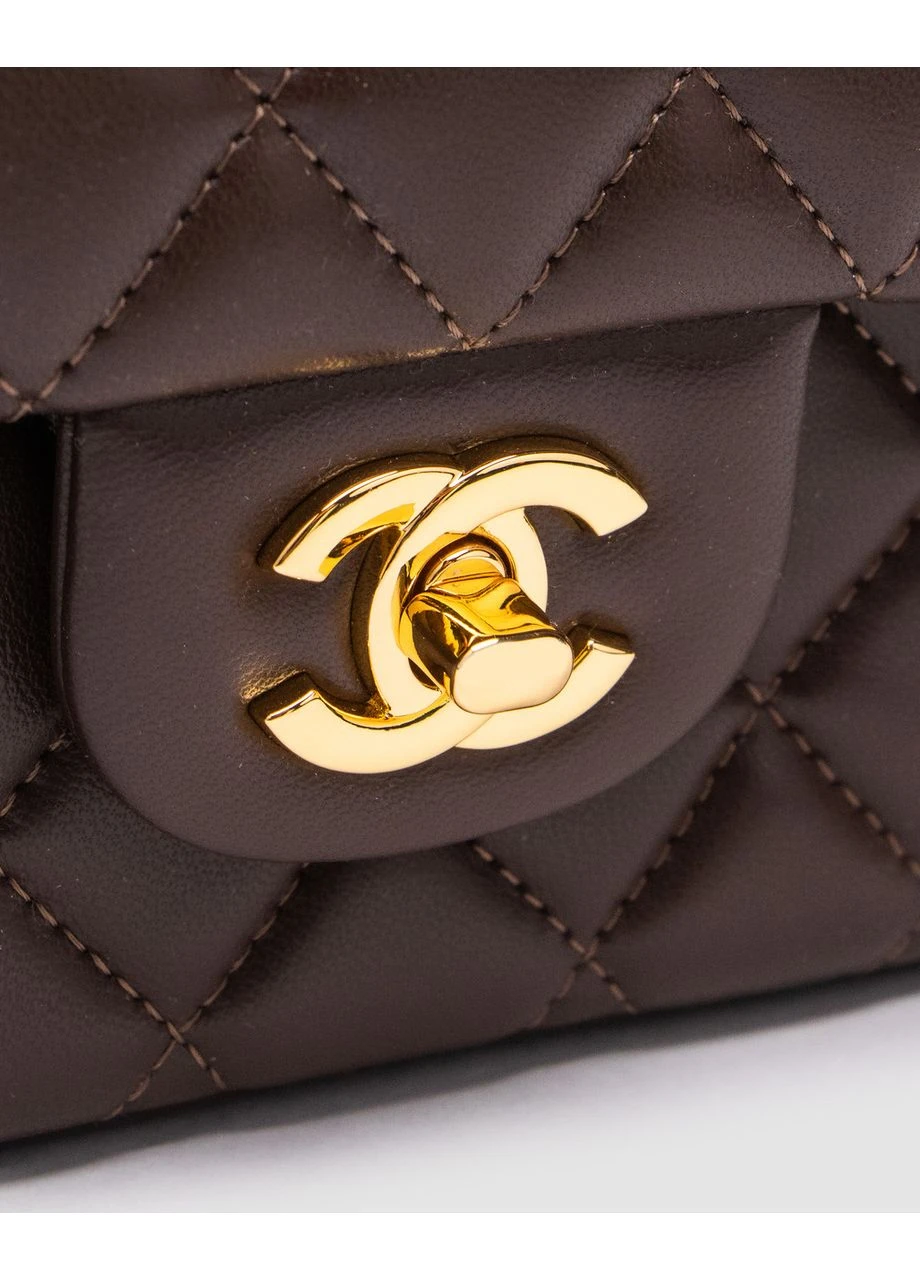 Сумка жіноча Classic 2.55 Medium Double Flap in Brown Gold No Brand (386417318)