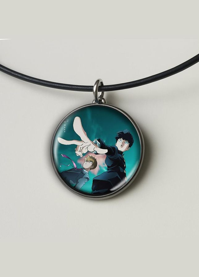 Подвеска (кулон) Аниме Моб Психо #08 (круглый) No Brand (328050000)