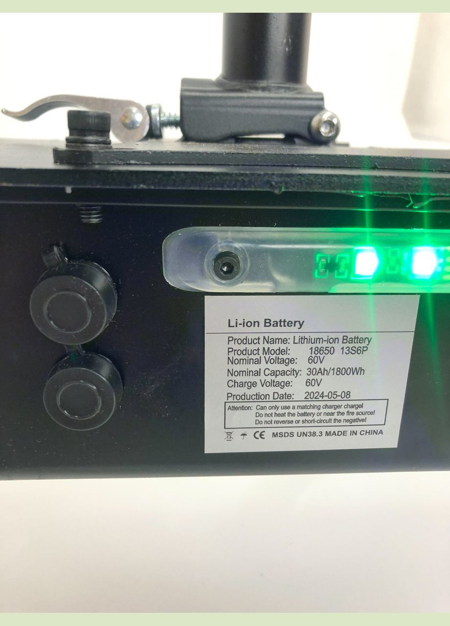 Електросамокат " 4000" (3000W*2), 30AH / 60V, Ø-11, 75 км/год, 100 км/з*х Tesla (315798861)