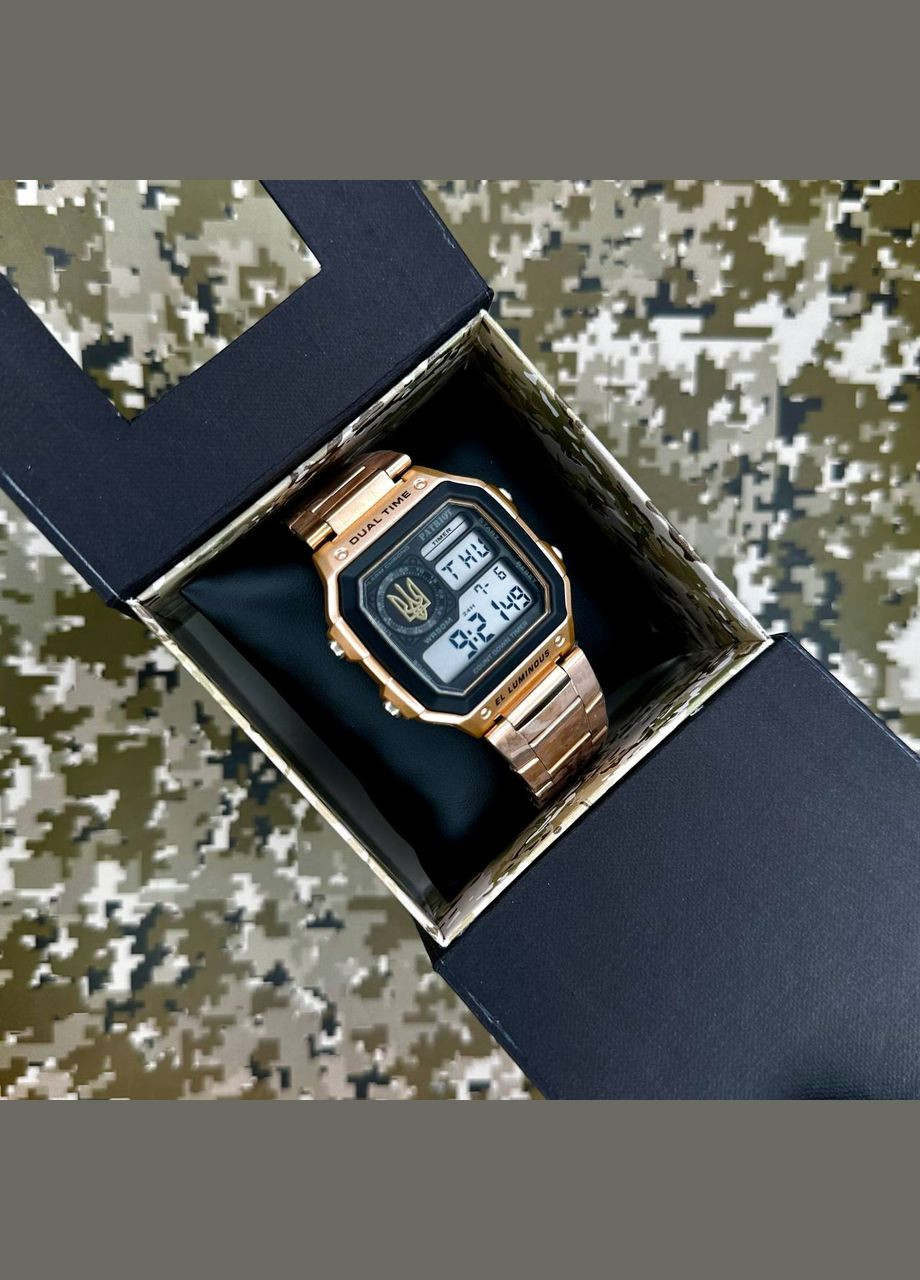 011RGUAGD Трезубец золото Розовое Золото + Коробка. Patriot (341335568)