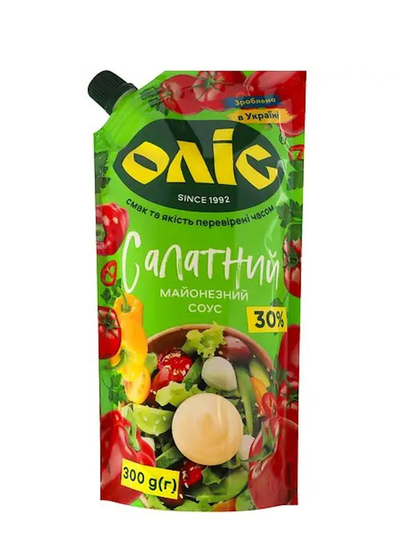 Майонез"Столовий" 30% 300г Оліс (22-0900) Кукумбер (362961421)