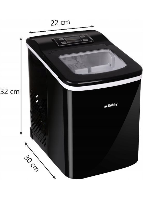 Льдогенератор 120Вт 12кг RUHHY (371812266)