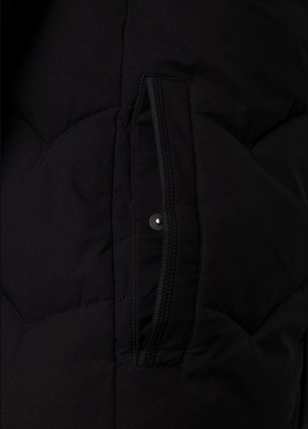 Чорний зимній Пуховик Towmy