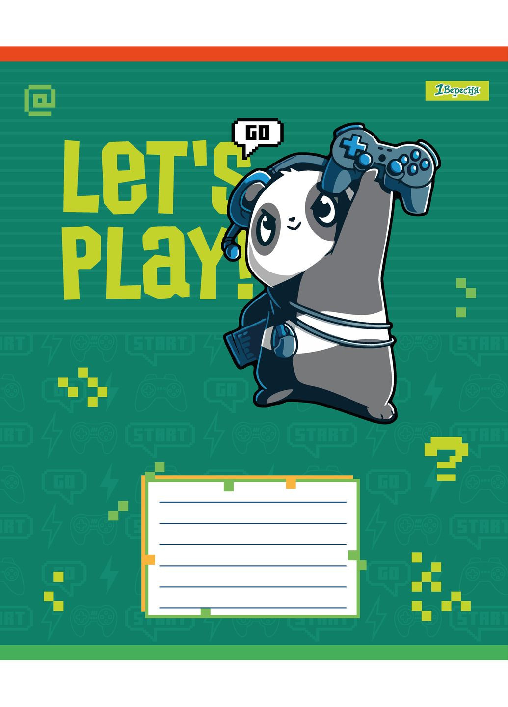 Набор тетрадей школьных 1Bересня А5/12 клетка Let's Play 25 шт (768189) 1 Вересня (352167268)