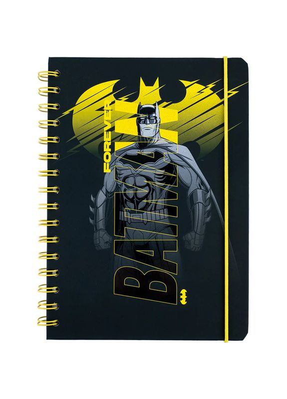 Блокнот пруж. A5 80арк. кліт. тв. обкл. DC Comics DC24-190/ /(10) Kite (358203420)