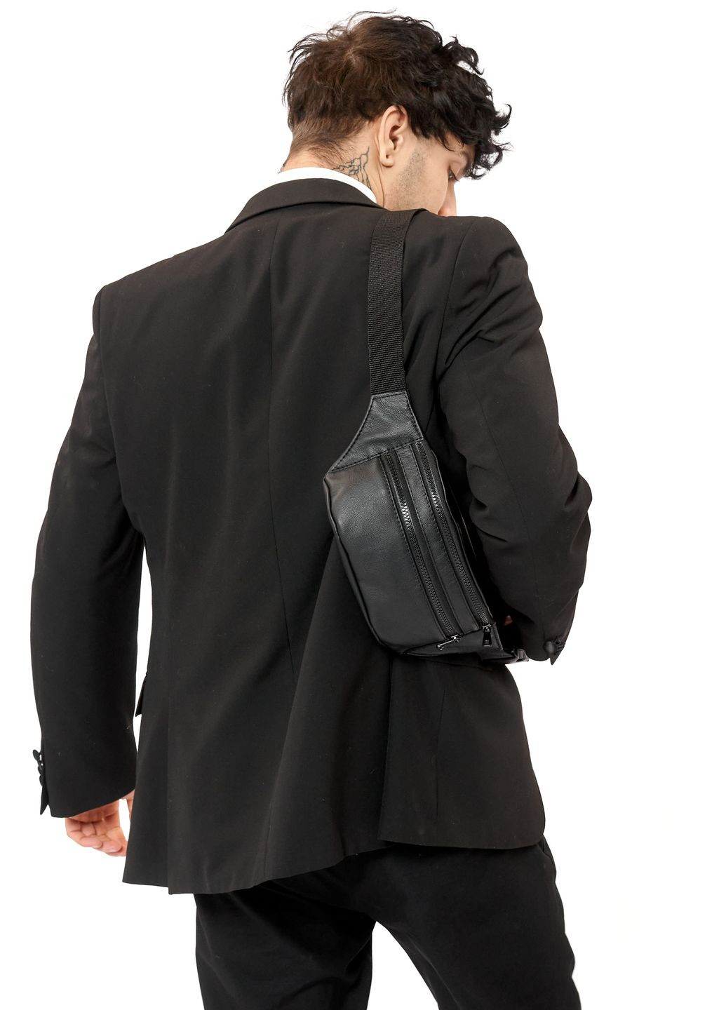 Сумка на пояс бананка кожаная Tirso BTTm Sambag (325471324)