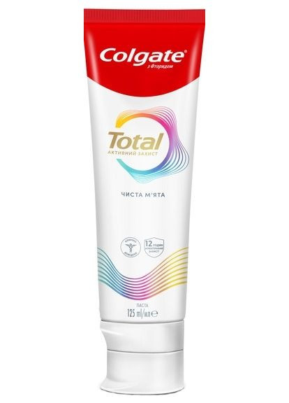 Зубная паста "Чистая Мята" Total Active Protection Clean Mint 125ml (1493495-34248042) Colgate (368620278)