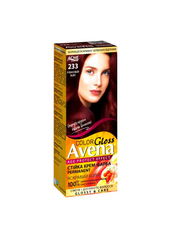 Устойчивая крем-краска для волос Рябина 233 Рубин Acme Color (335869698)