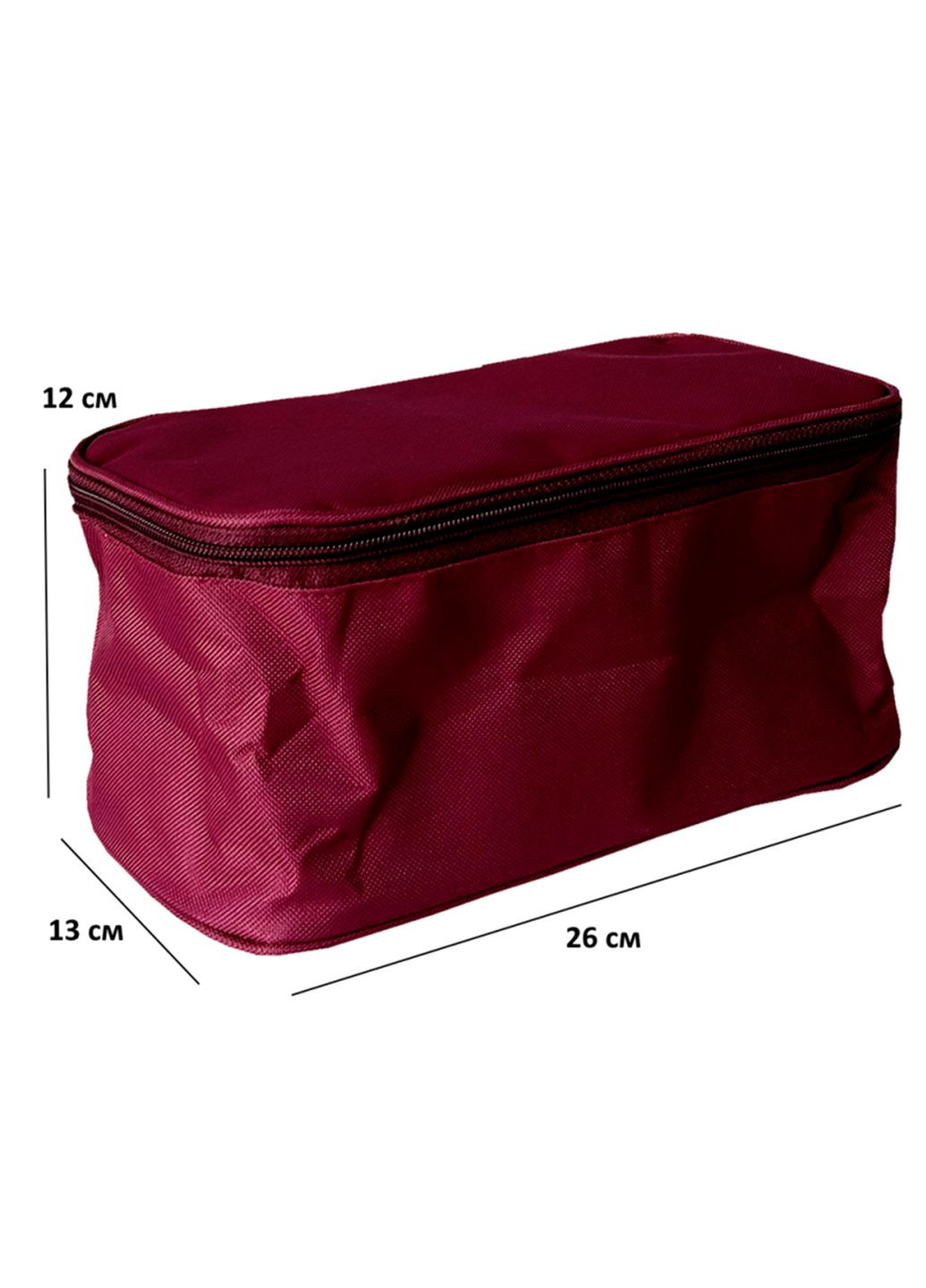 Дорожній органайзер для білизни та шкарпеток на 3 відділення 26х13х12 см Organize (295373302)