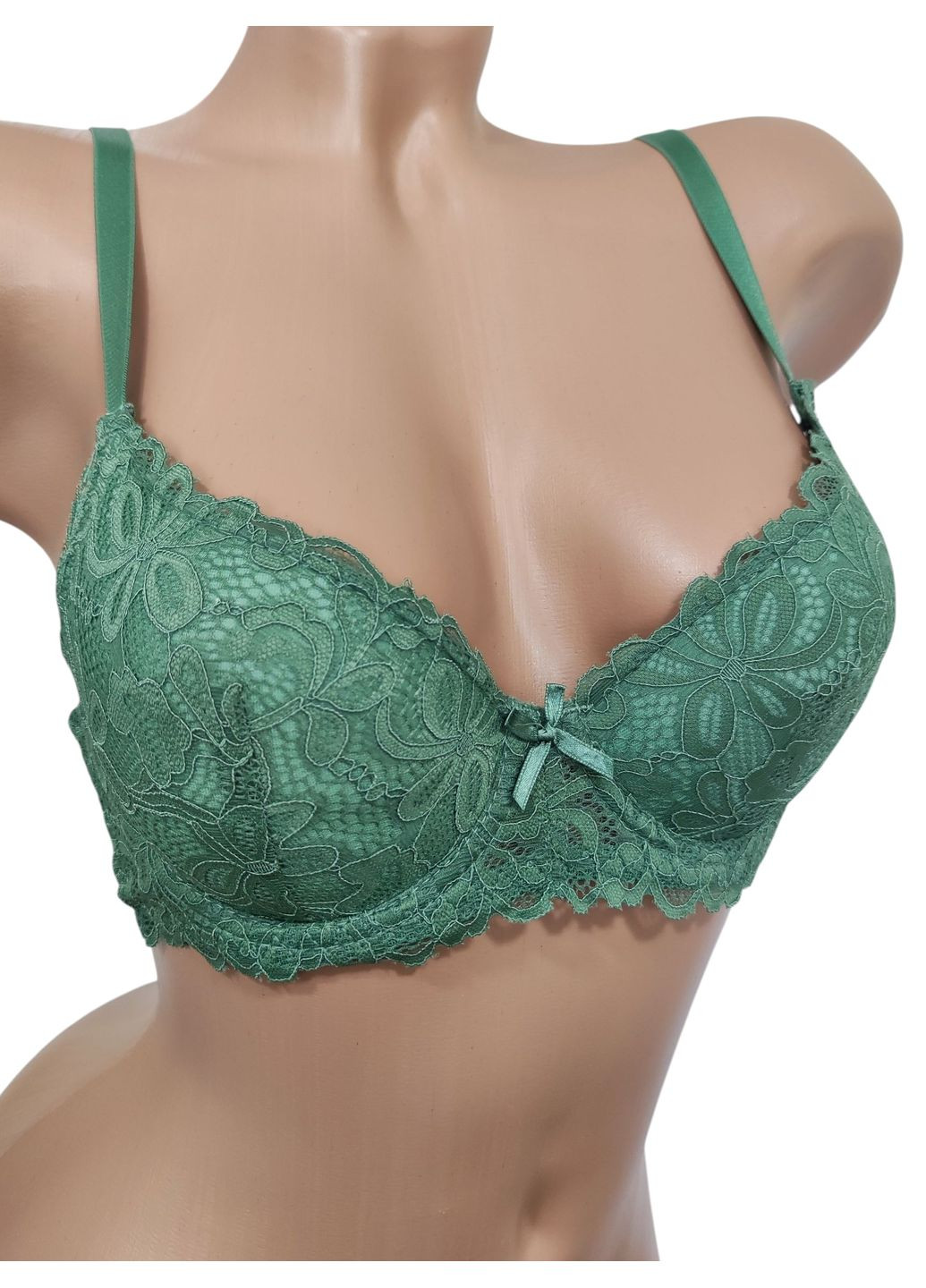 Зелений корбей бюстгальтер DaiXinFu з кісточками