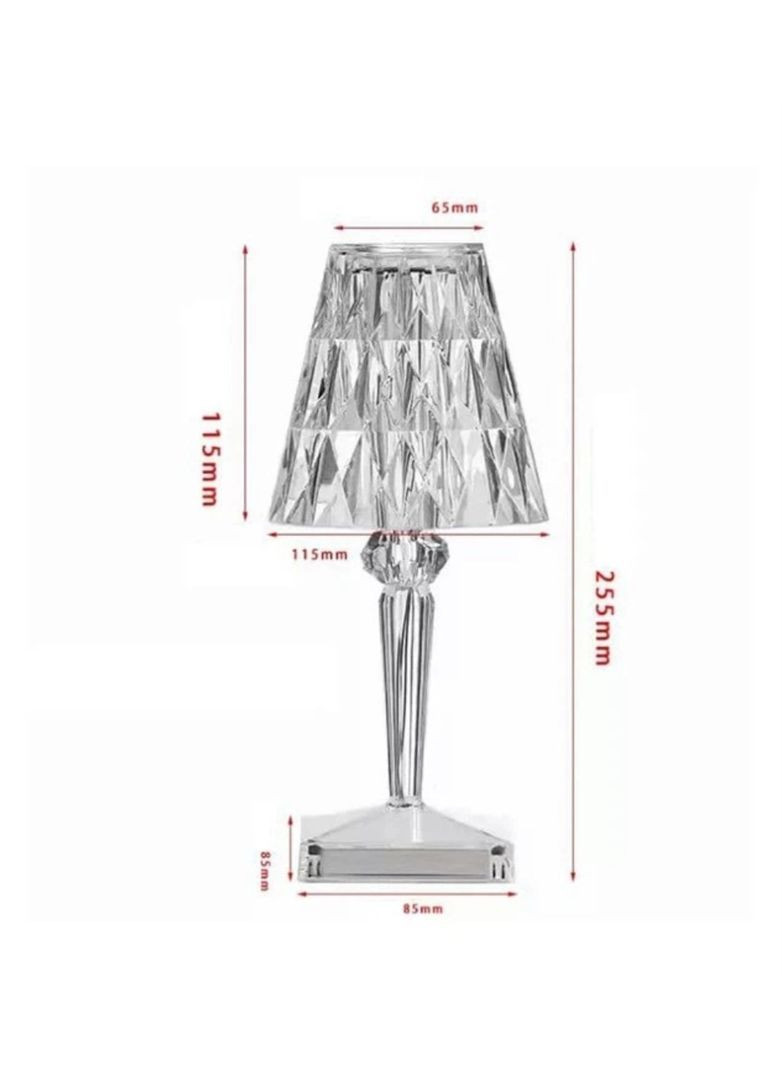 Настольная беспроводная хрустальная лампа No Brand (369959313)