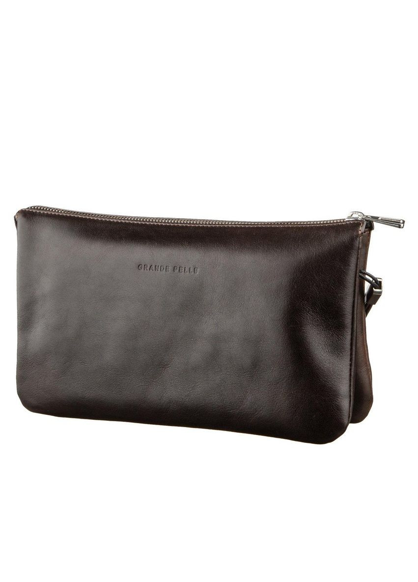 Барсетка мужская 11263 в гладкую кожу. Grande Pelle (298569950)