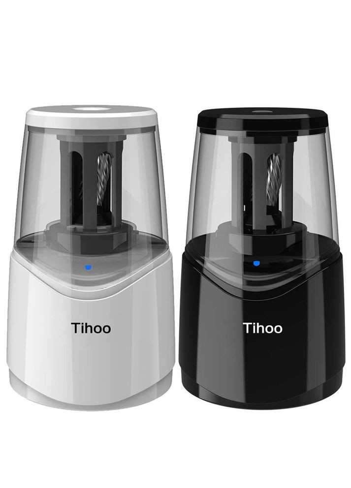 Точилка для олівців електрична Tihoo 8010 ( ) акумуляторна, біла Tenwin (327041781)