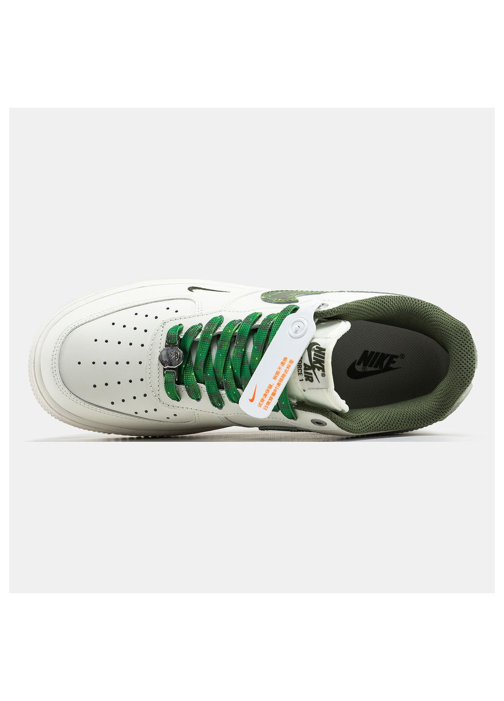 Білі Осінні кросівки чоловічі Nike Air Force 1 x BAPE