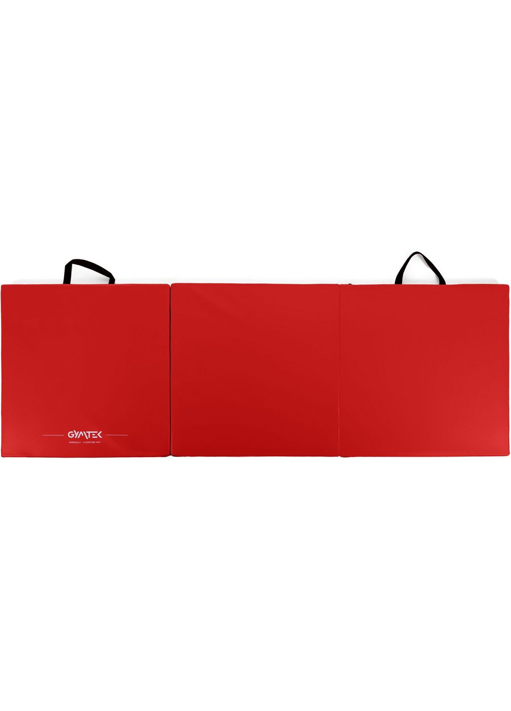 Мат гимнастический жесткий 5см красный Gymtek (369616561)