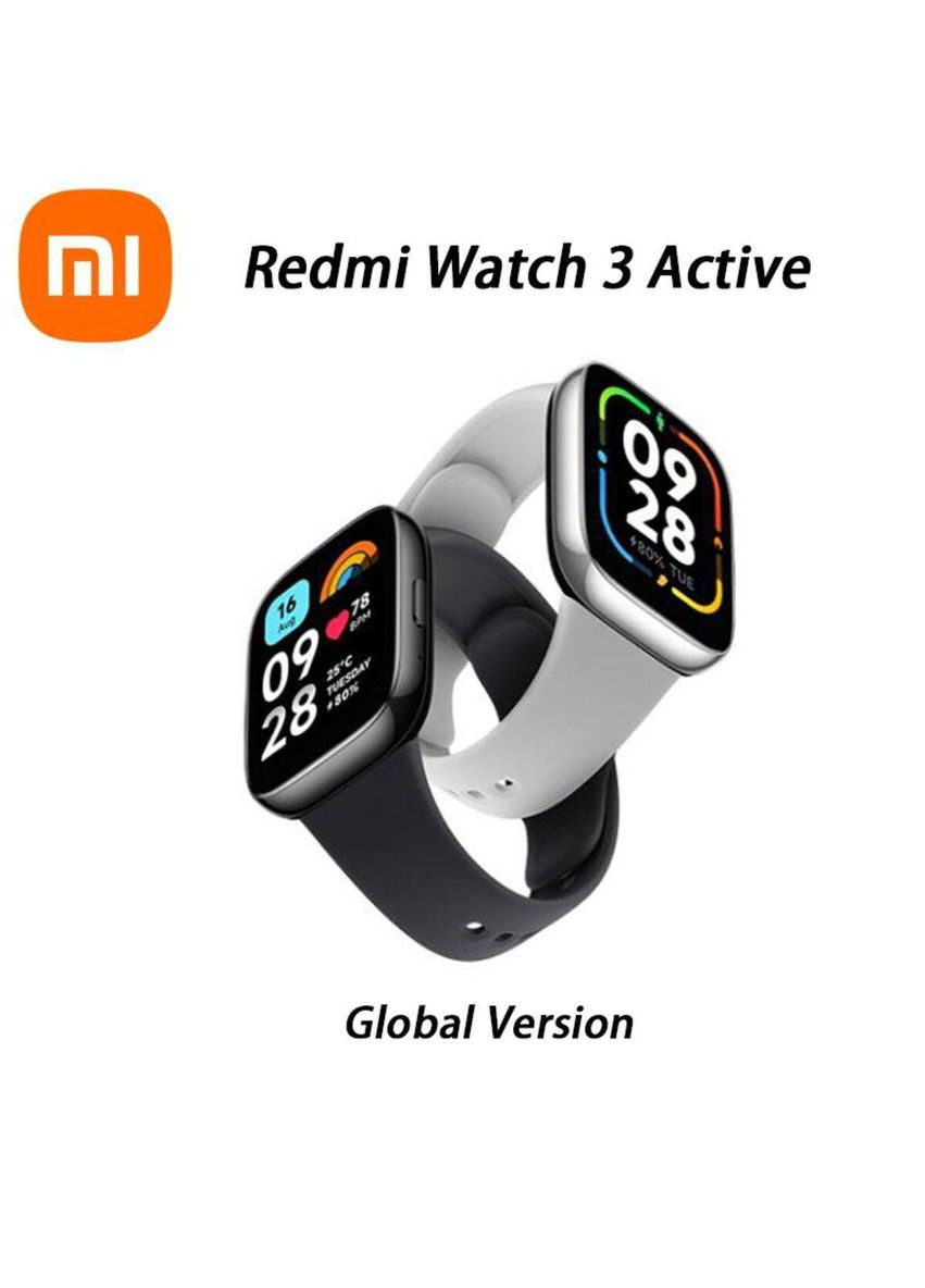 Розумний браслет Redmi Watch 3 Active Global чорний Xiaomi (279826273)