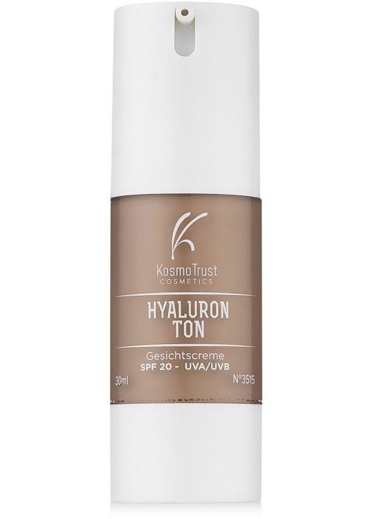 Гиалуроновый крем с тоном SPF 20 Cosmetics Hyaluron Ton SPF 20 30ml (727669-10323) KosmoTrust (368891746)