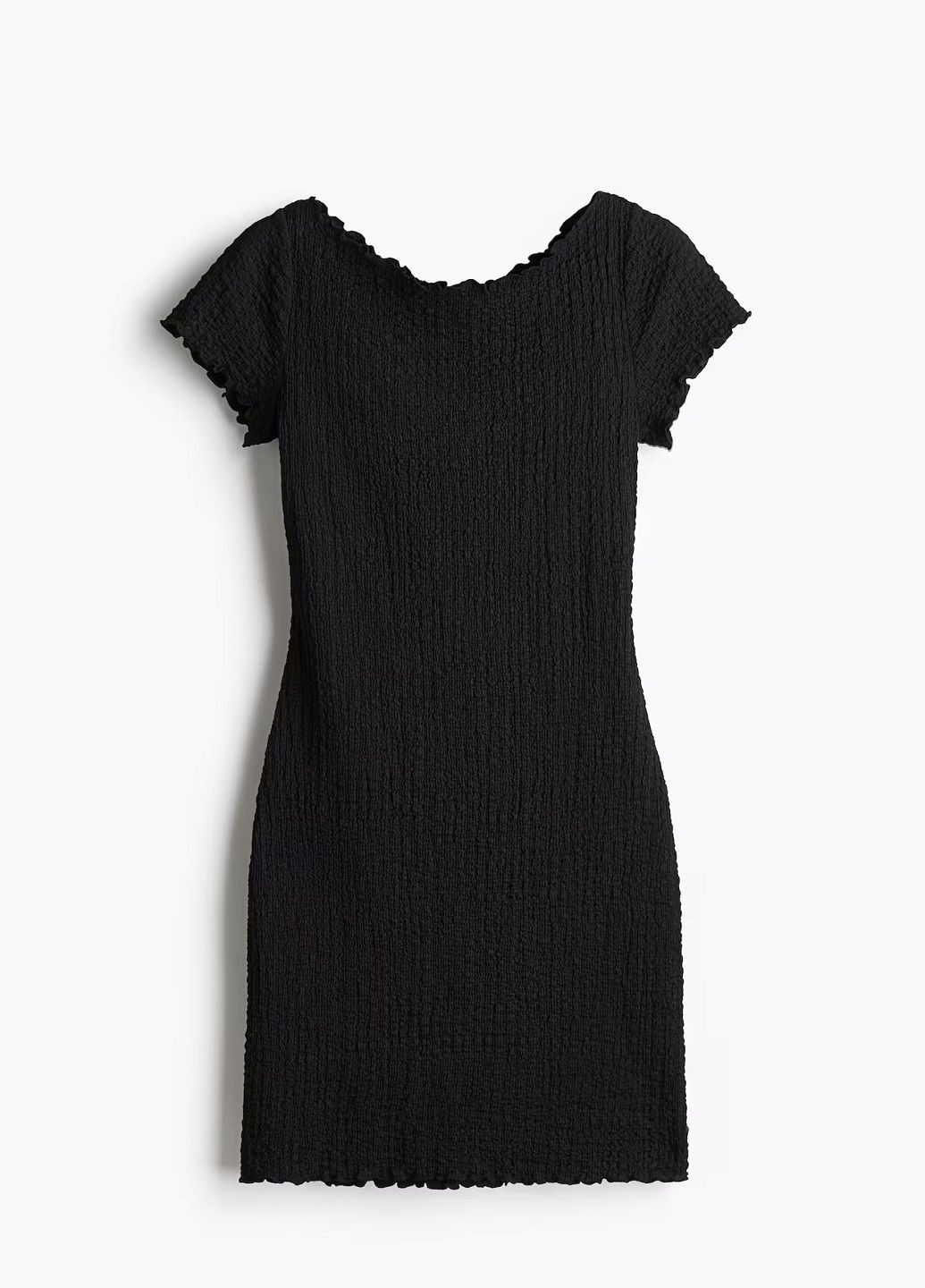 Чорна кежуал сукня H&M однотонна