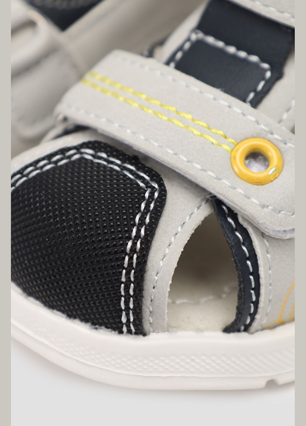 Серые босоножки для мальчика цвет серый цб-00269514 Buddy Sheep