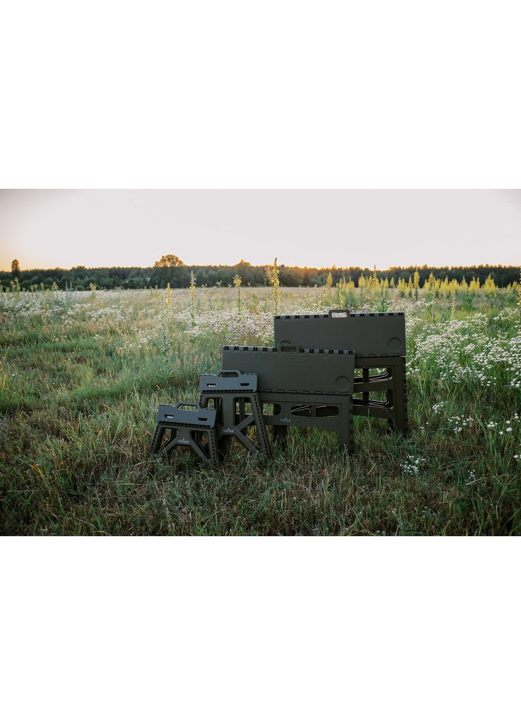 Стіл Camp Table High пластиковий T-EF-0004-black (T-EF-0004-black) Tribe (395331347)