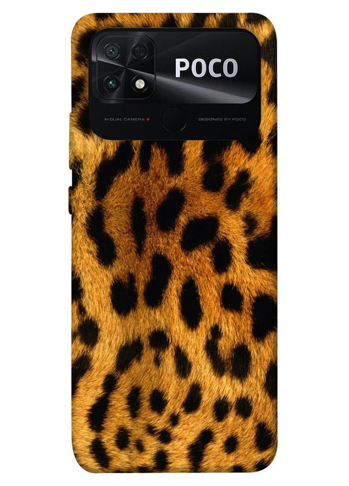 Чохол із принтом для Xiaomi Poco C40 / на Ксьомі, сочками, ксіомі поко С40 Леопардовий принт No Brand (339063364)