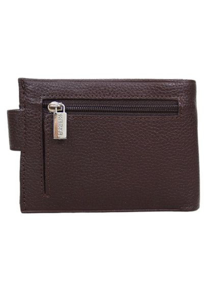 Чоловіче портмоне з натуральної шкіри коричневе 0944-39 Karya (336377844)