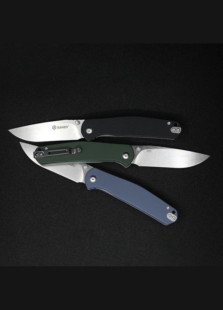 Нож складной G6804 зеленый Ganzo (353501947)